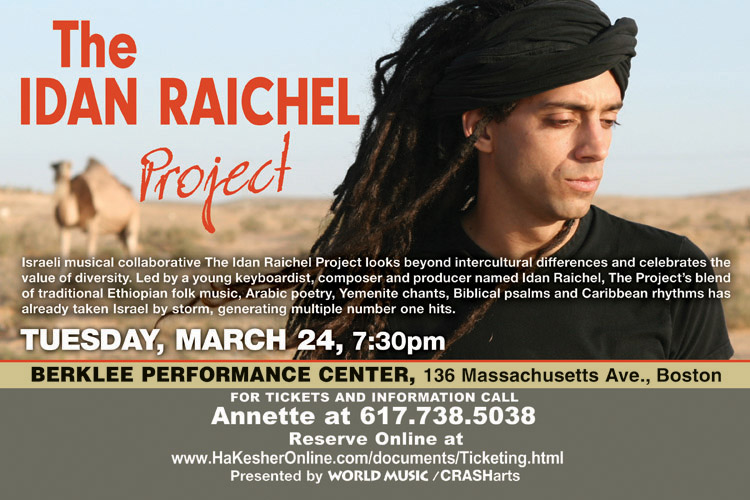 Idan Raichel Project Flyer